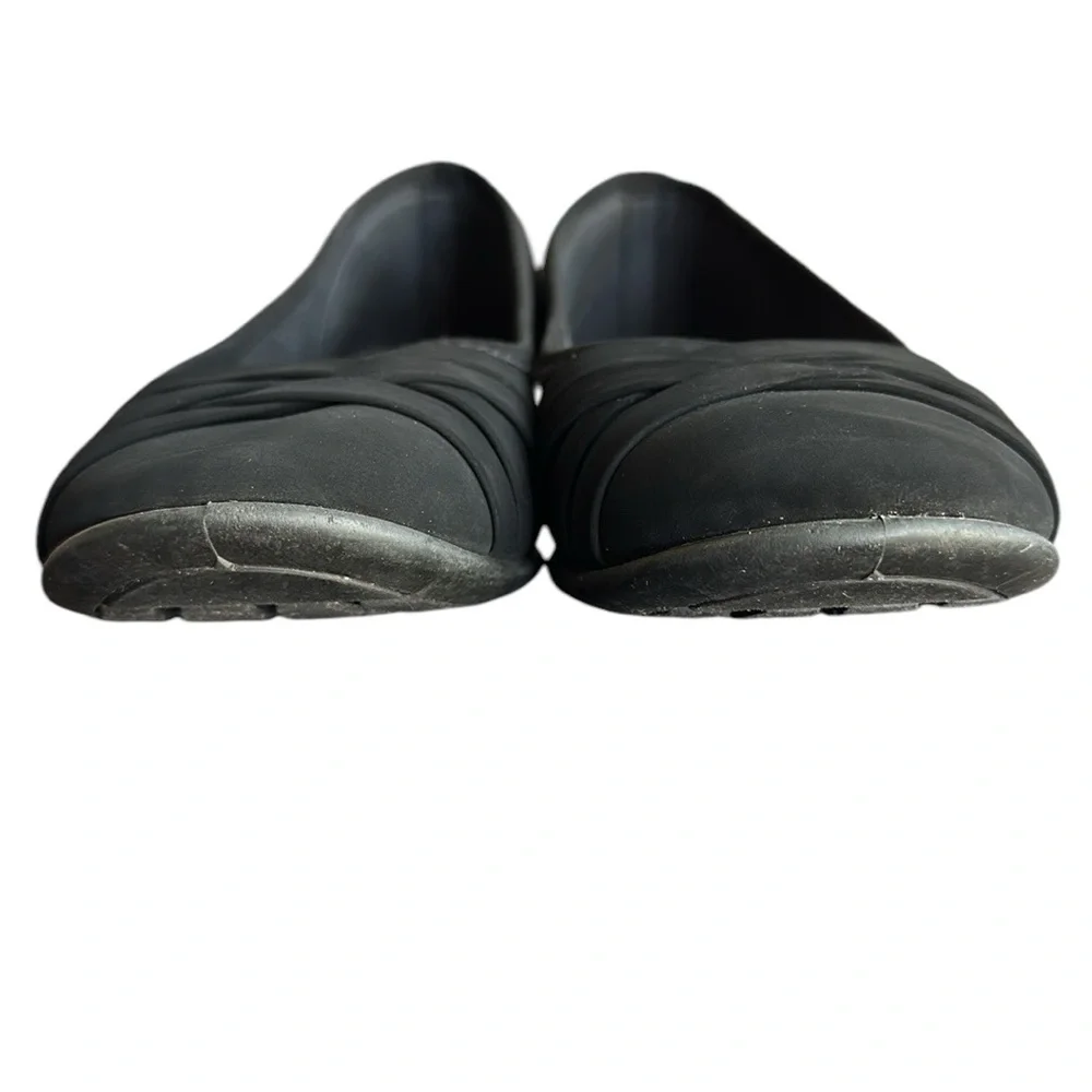 Harborsides Berni Black Memory Foam Casual Flats Sz 7
